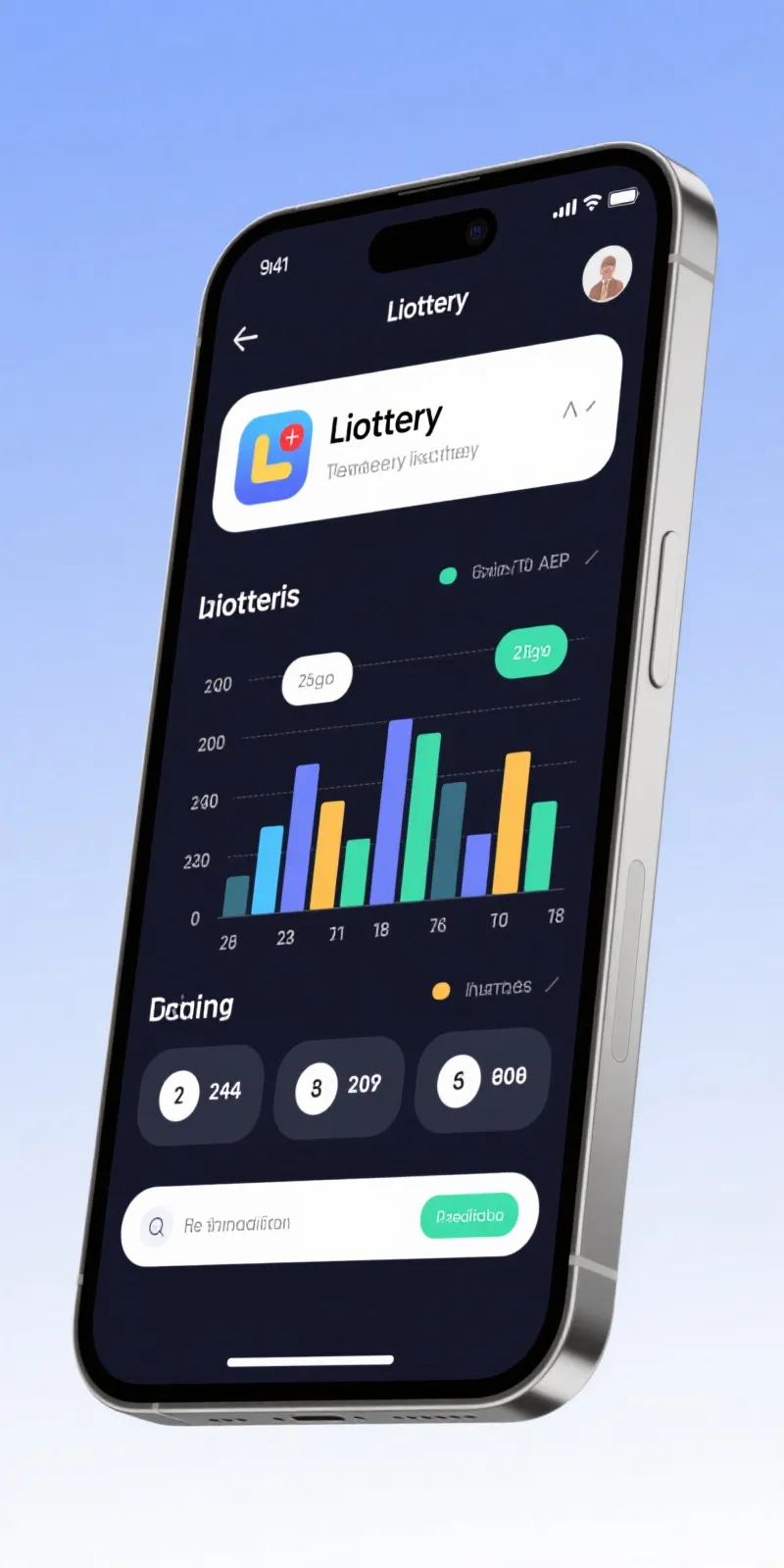 699彩票 APP 界面